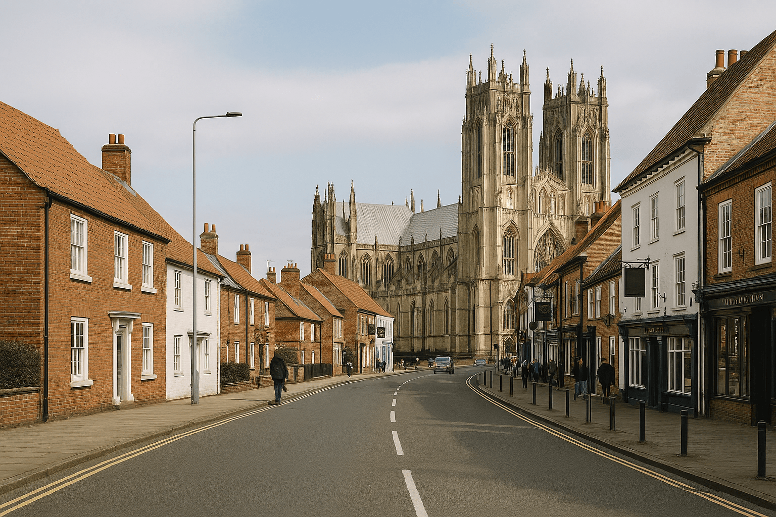 AI-generated aerial-style hero image for Beverley