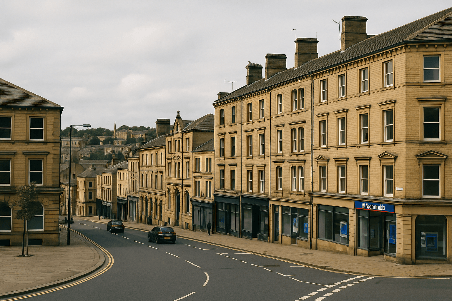 AI-generated aerial-style hero image for Halifax