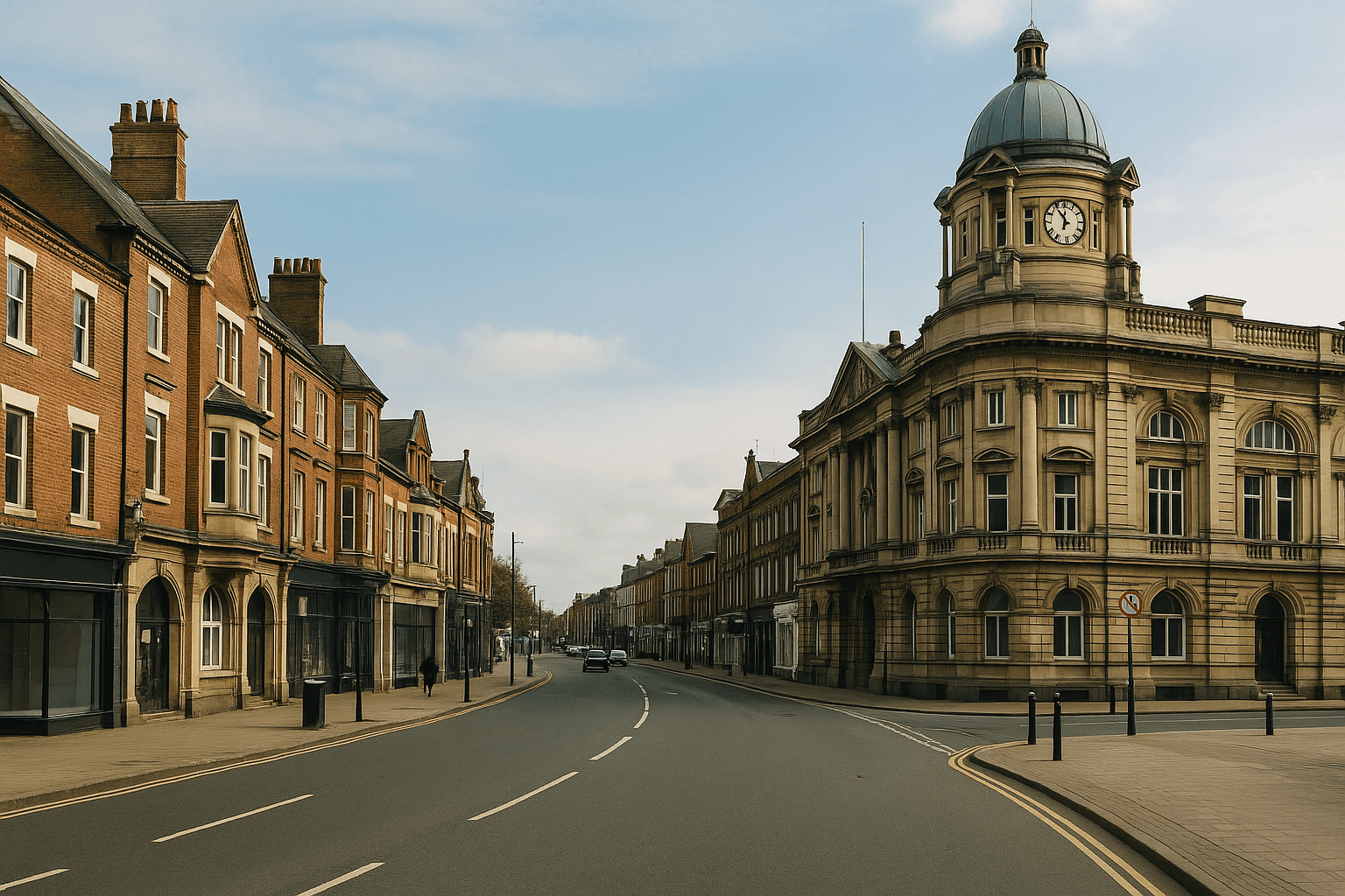 AI-generated aerial-style hero image for Hull