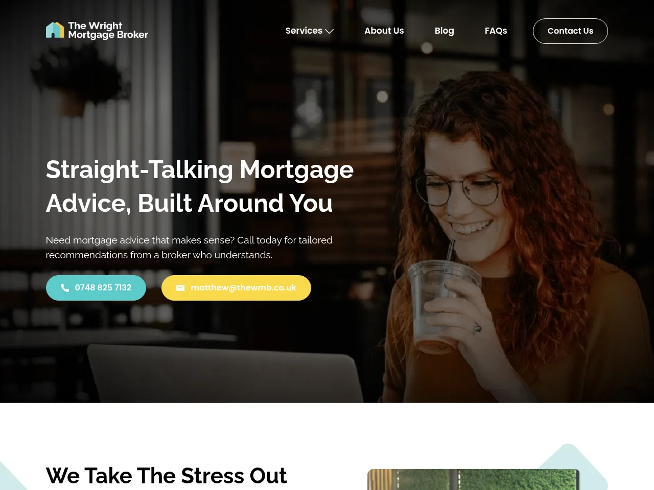 The Wright Mortgage Broker website preview