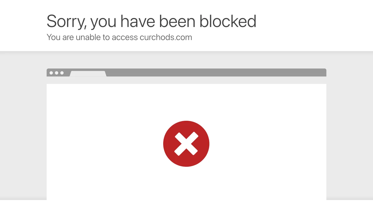 Curchods Woking website preview