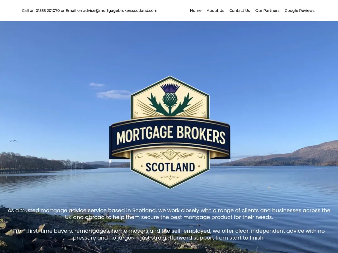 Mortgage Brokers Scotland website preview