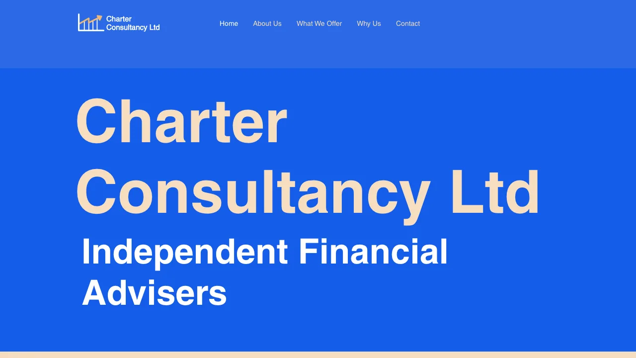 Charter Consultancy Ltd website preview