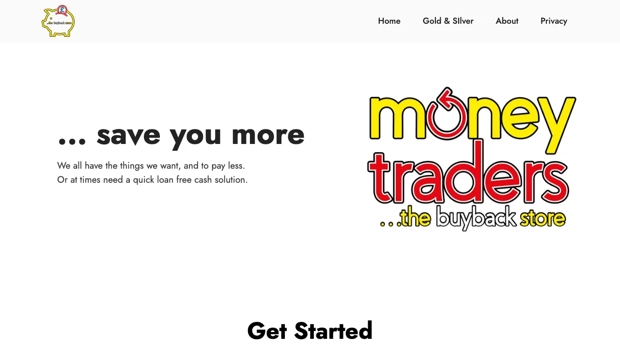 Money Traders (NS) Ltd website preview