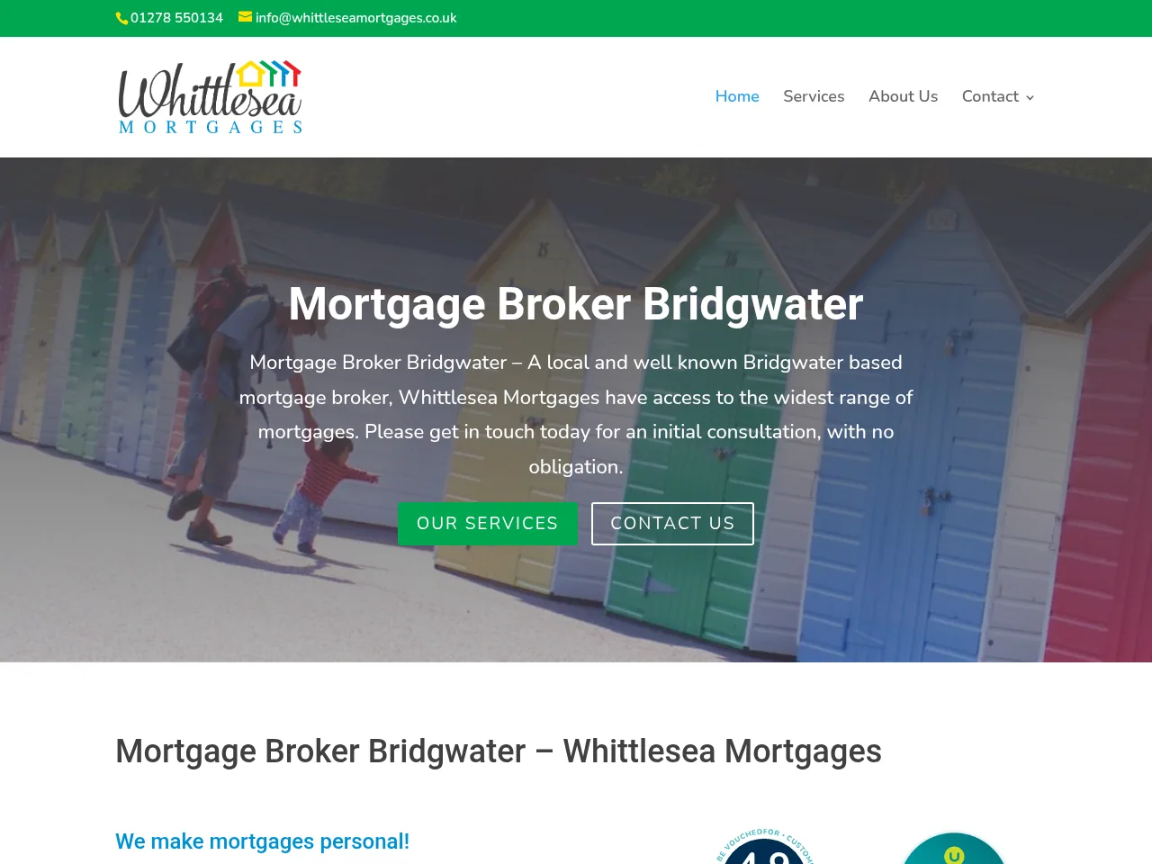 Whittlesea Mortgages website preview