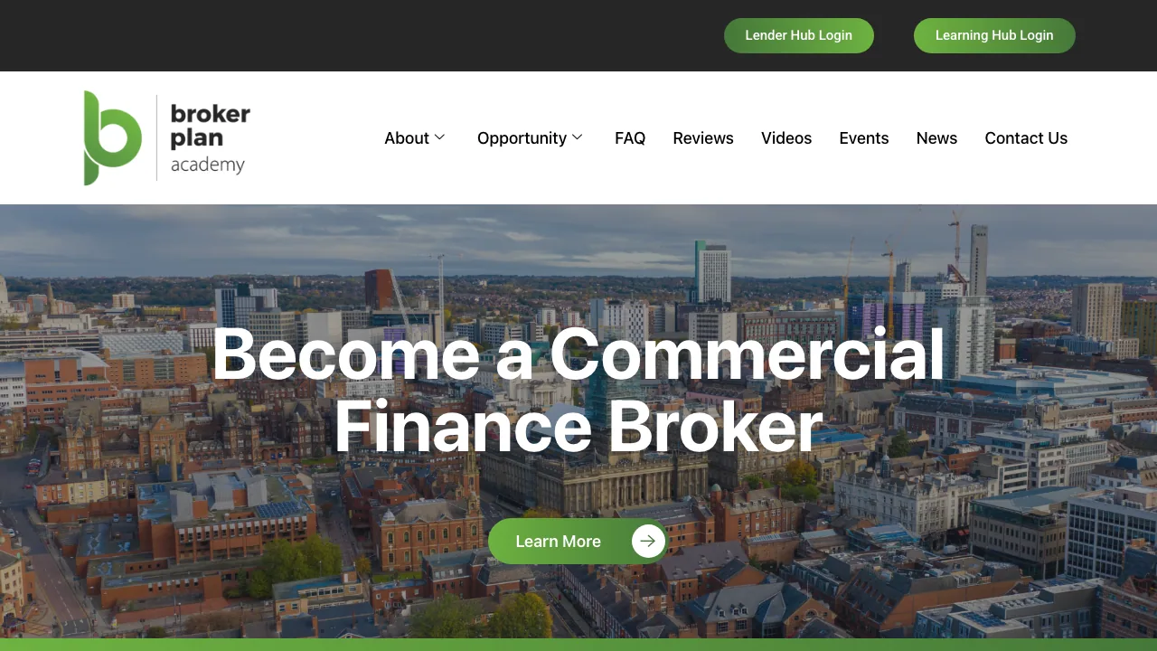 Brokerplan website preview