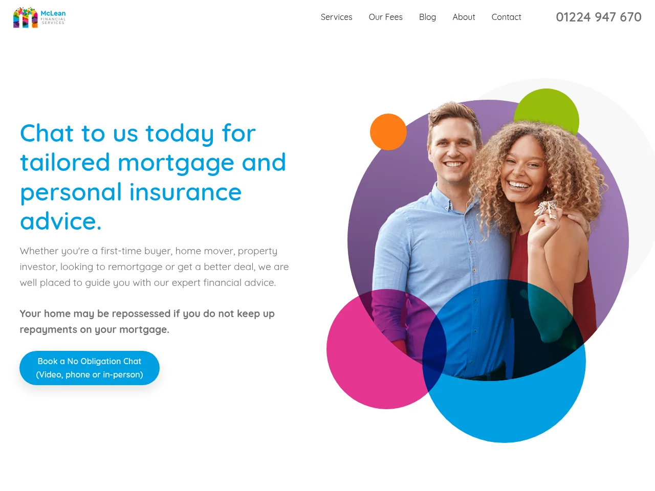 McLean Financial Services website preview