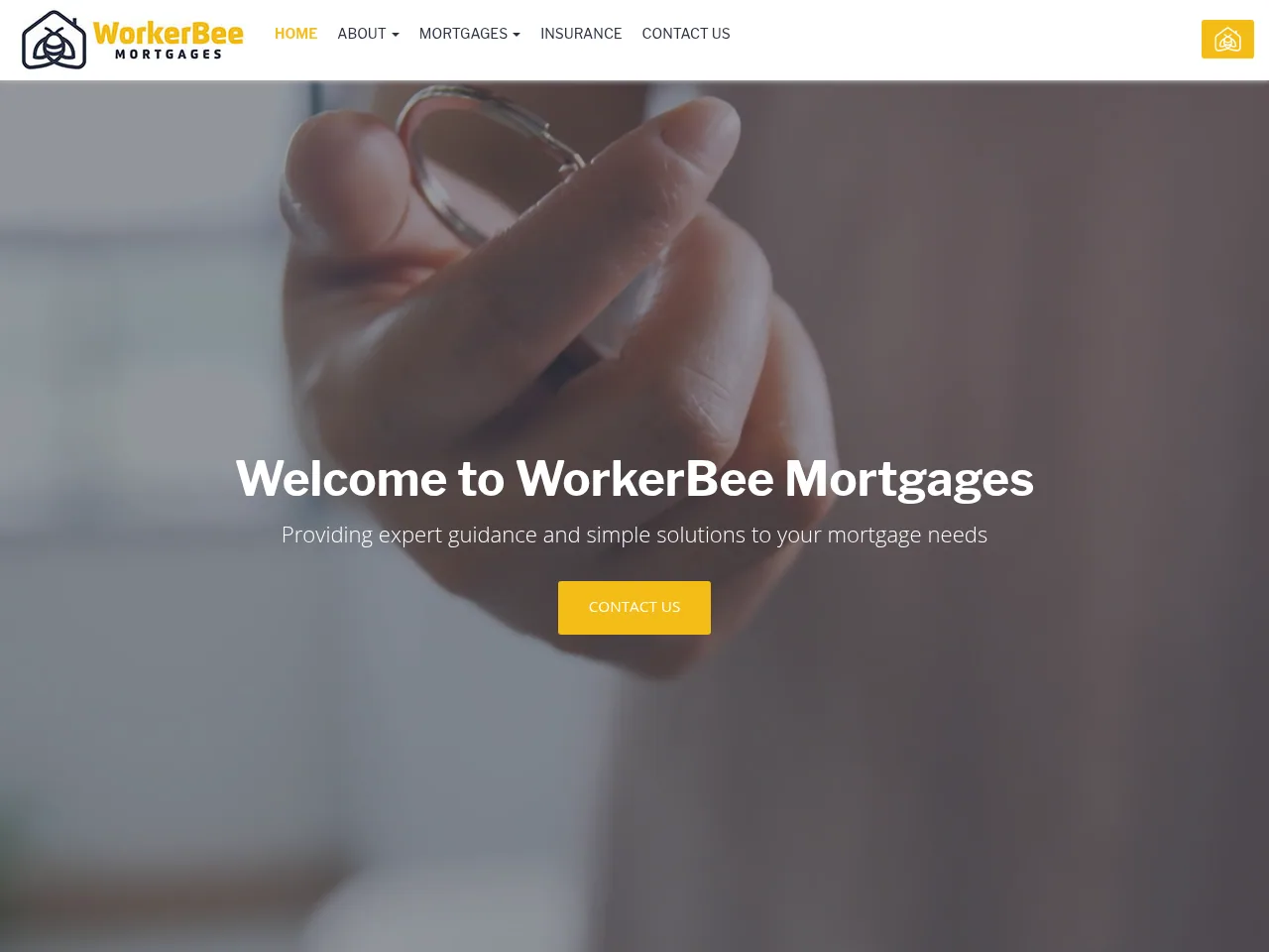 WorkerBee Mortgages website preview