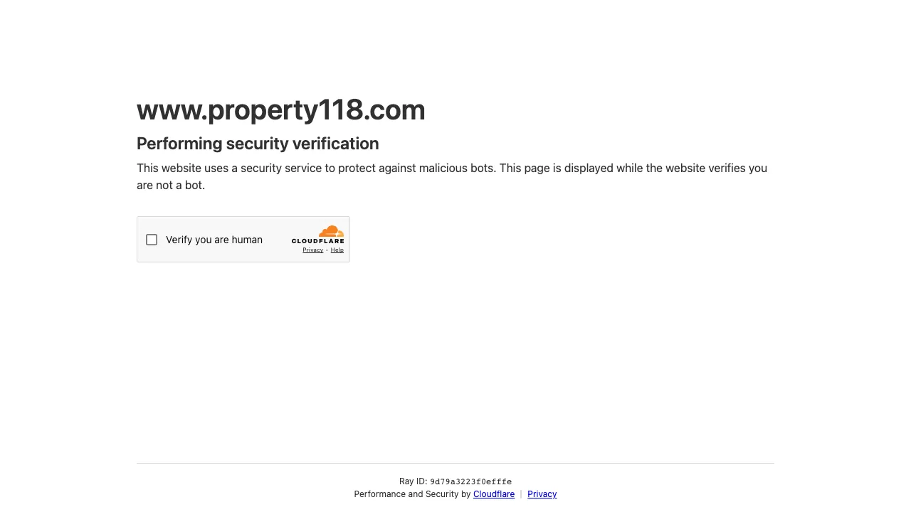 Property118 Limited website preview