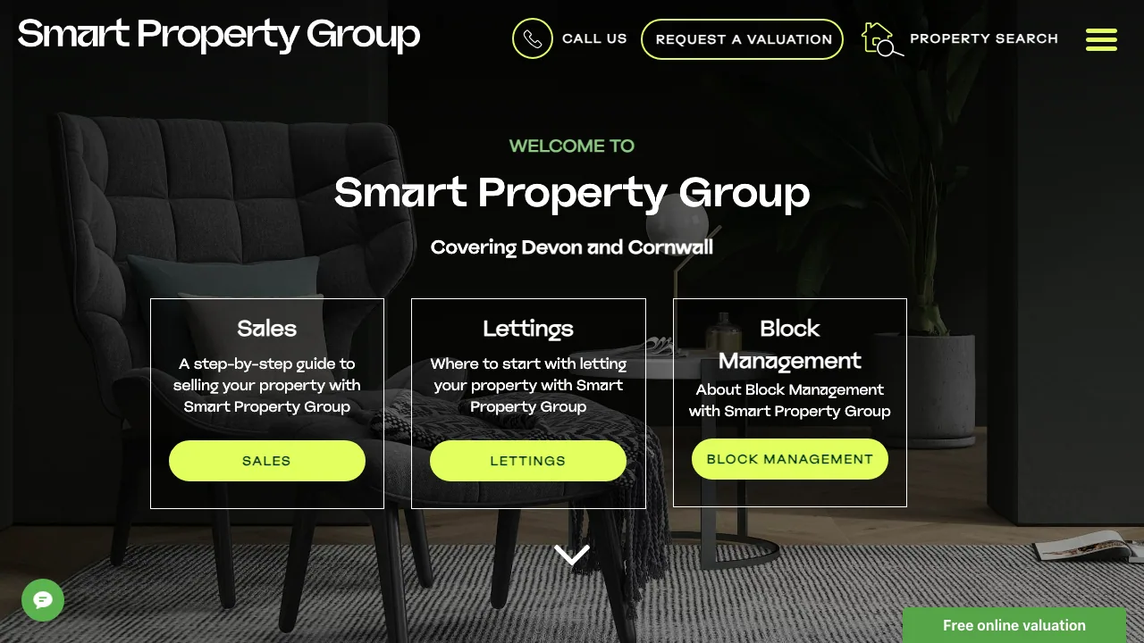Smart Property Group website preview