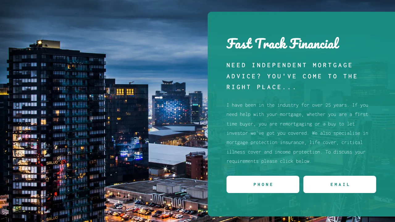 Fast Track Financial Ltd website preview