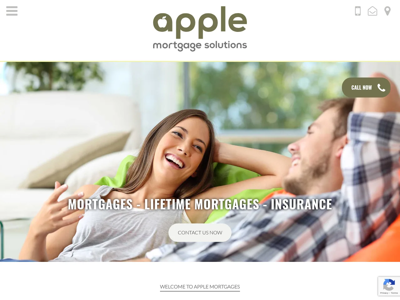APPLE MORTGAGE SOLUTIONS website preview