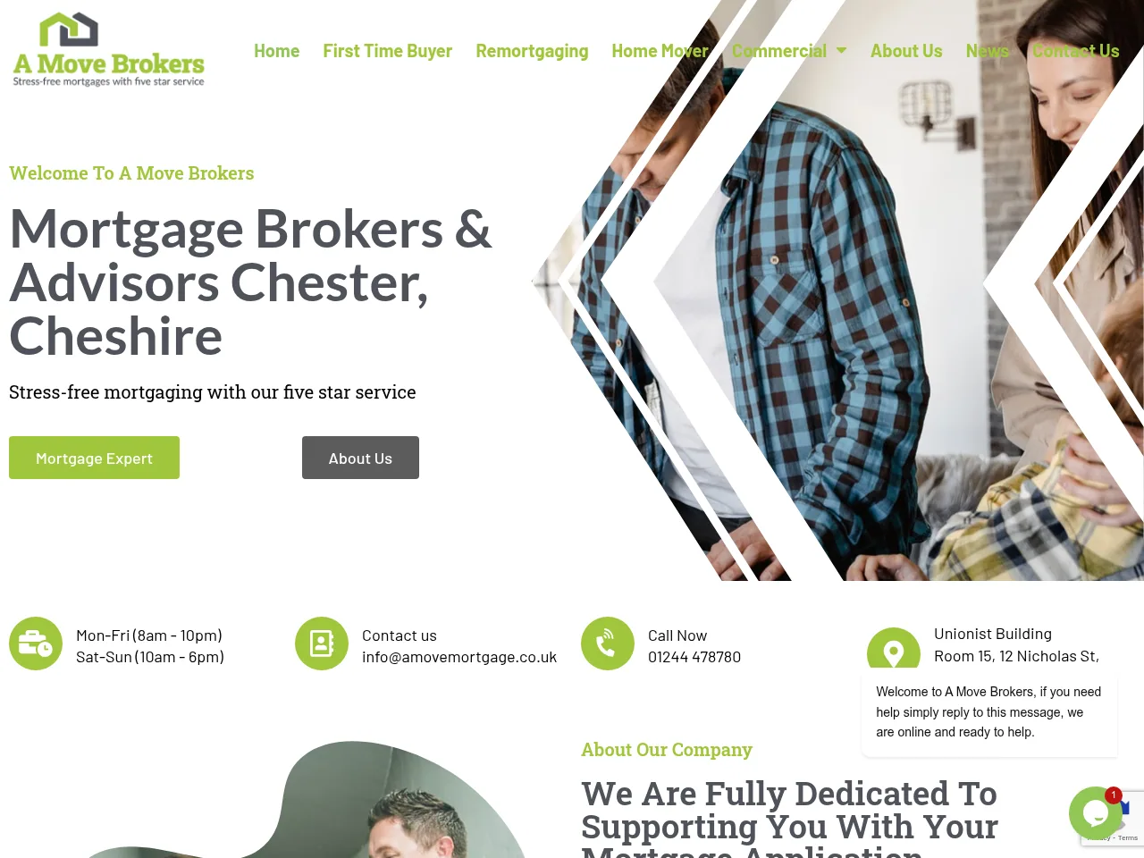 A Move Brokers website preview