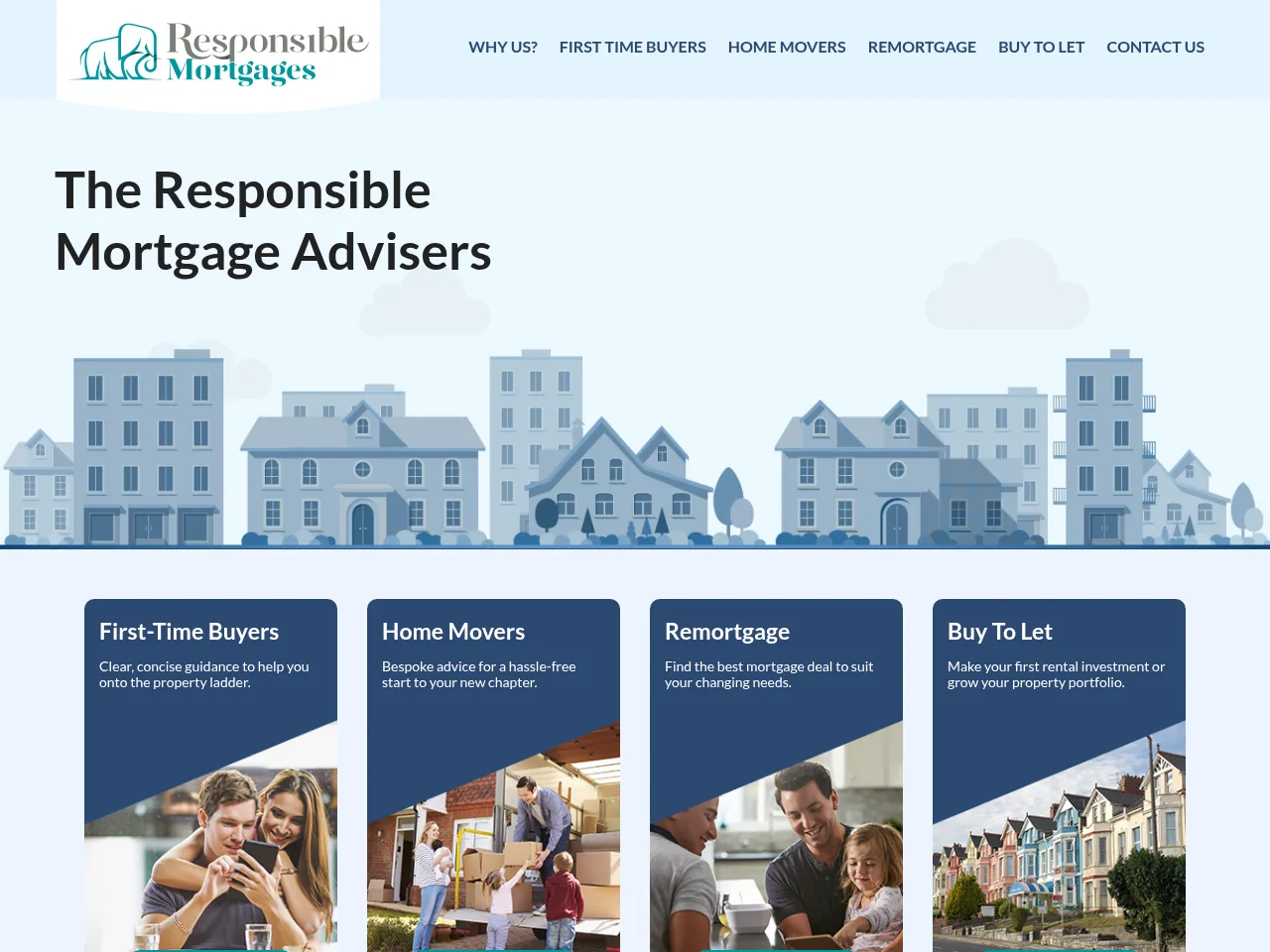 The Responsible Mortgage Advisers website preview