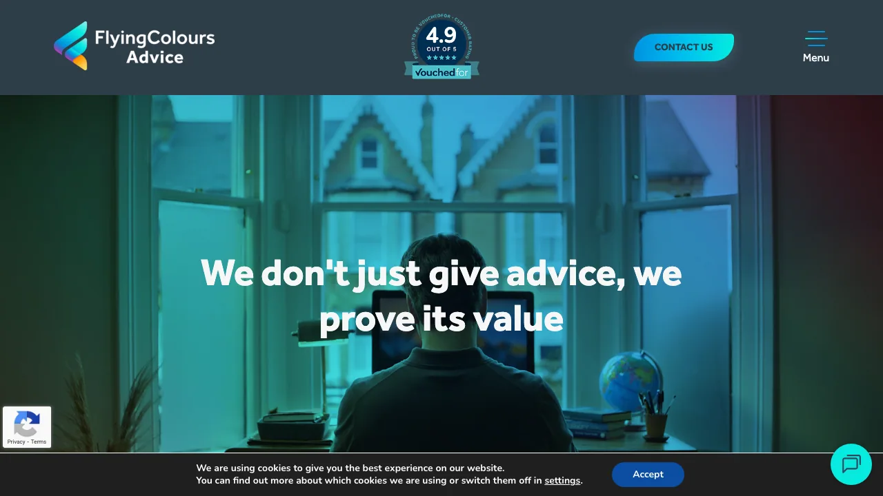Flying Colours Liverpool website preview