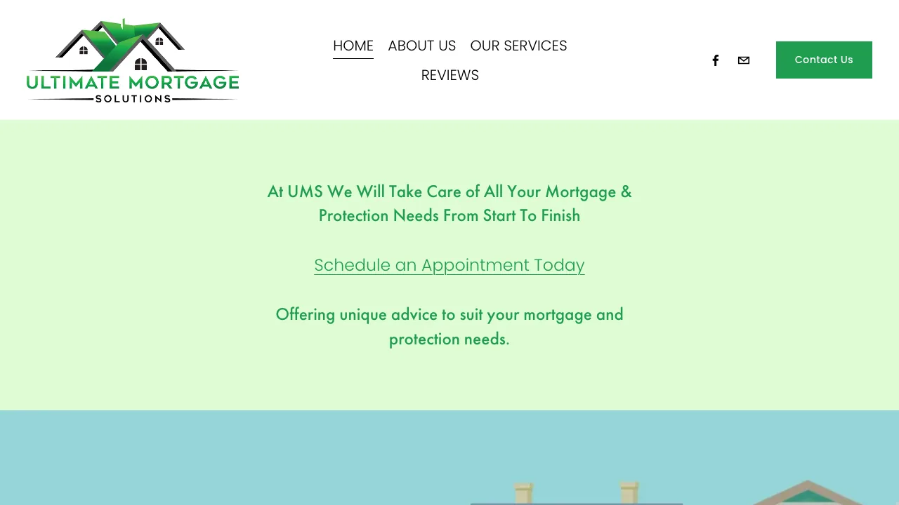 Ultimate Mortgage Solutions website preview