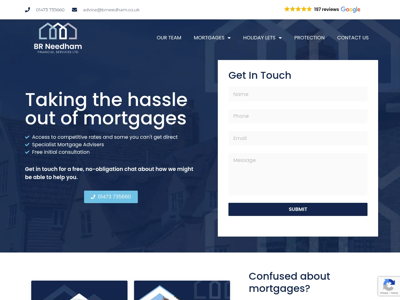 BR Needham website preview