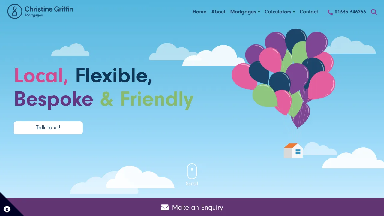 Christine griffin mortgages website preview