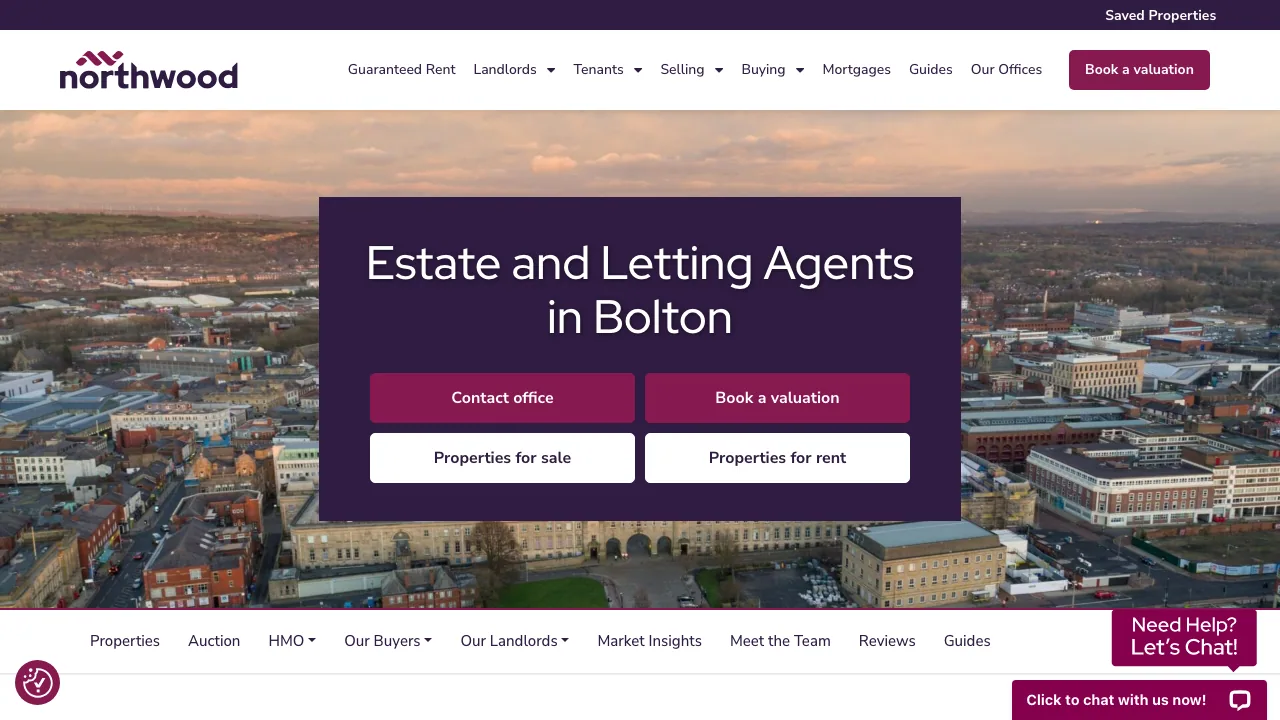 Northwood Bolton website preview