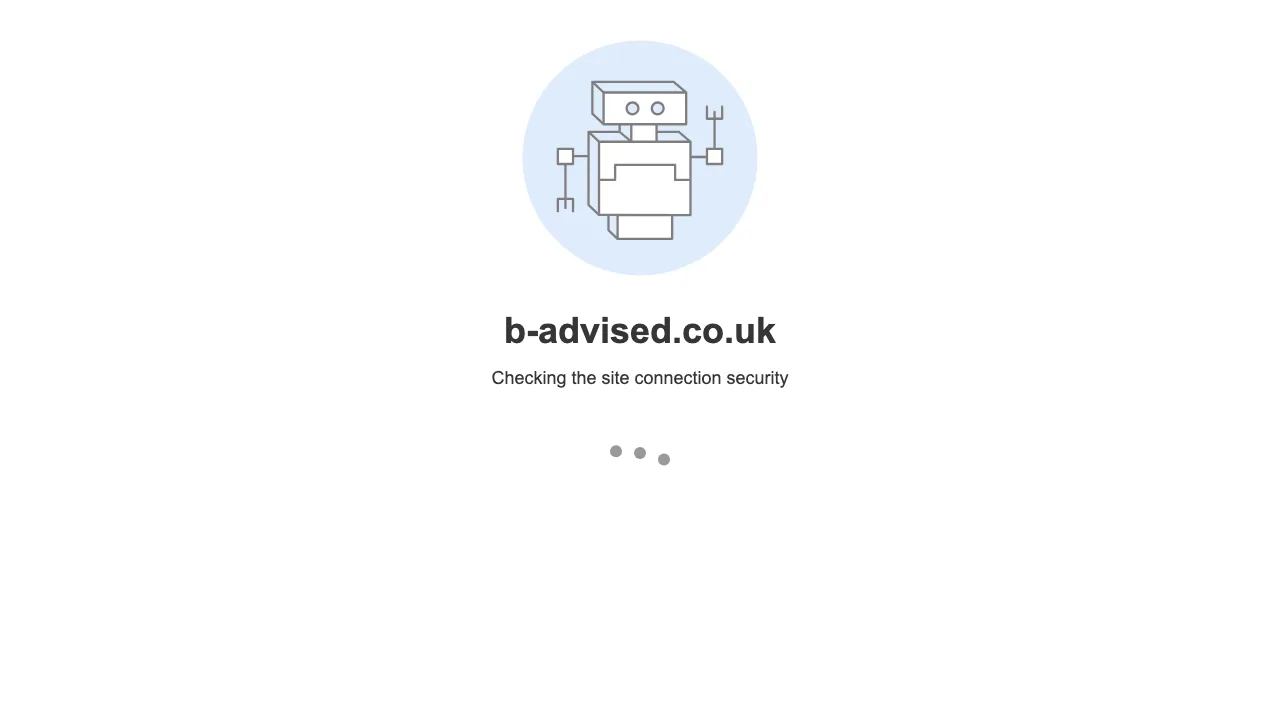 b-advised Ltd website preview