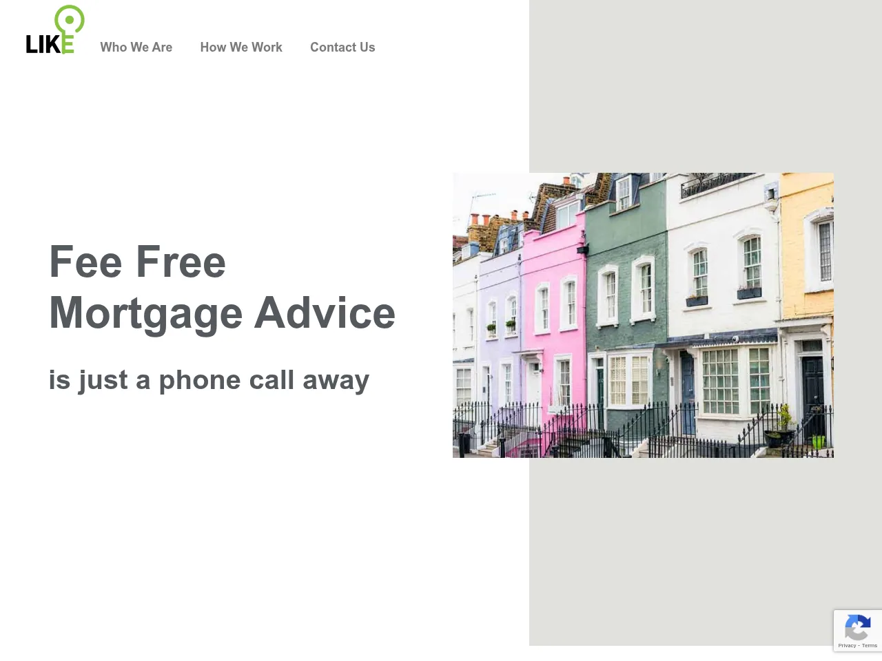 Like Mortgage Advice website preview