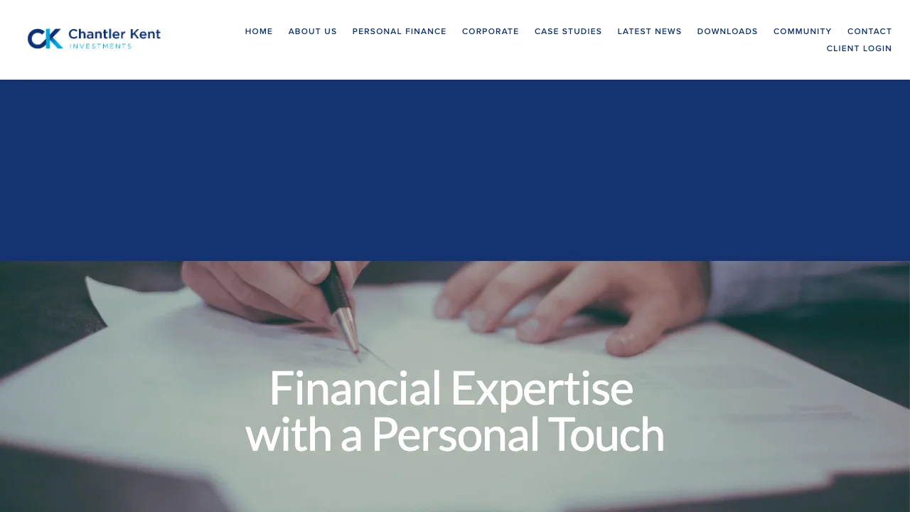 Chantler Kent Investments website preview