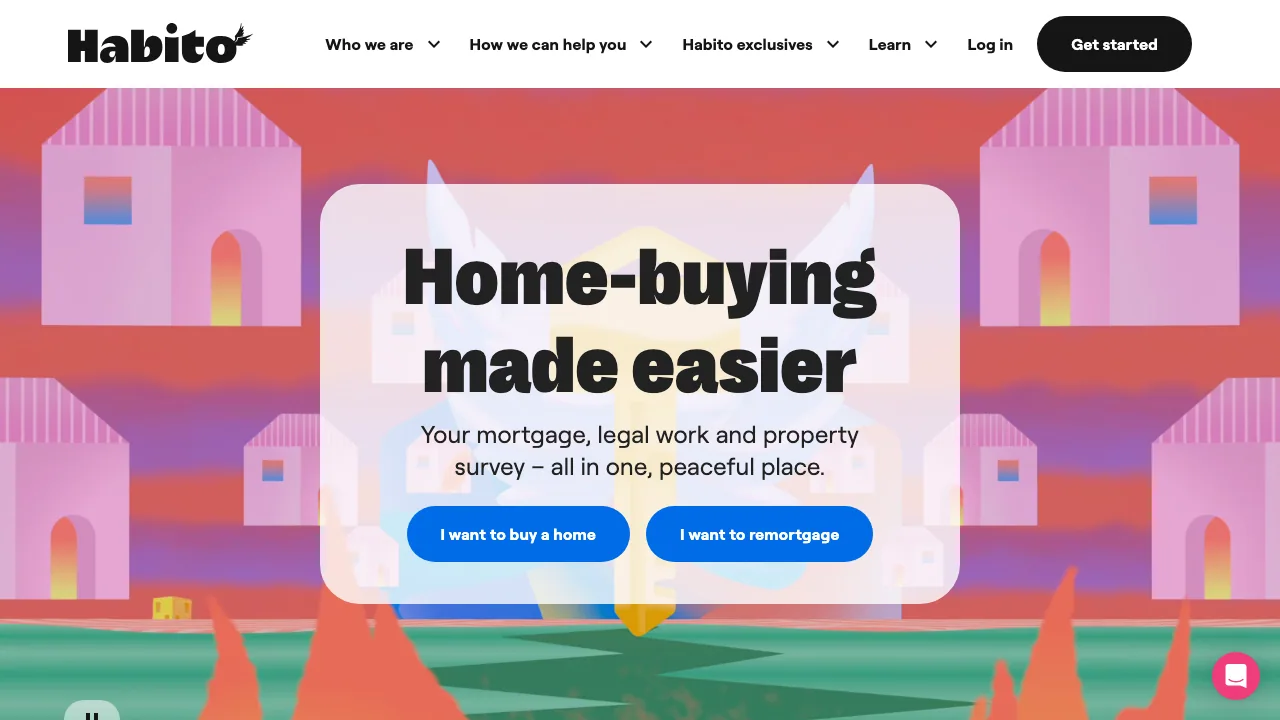 Habito website preview
