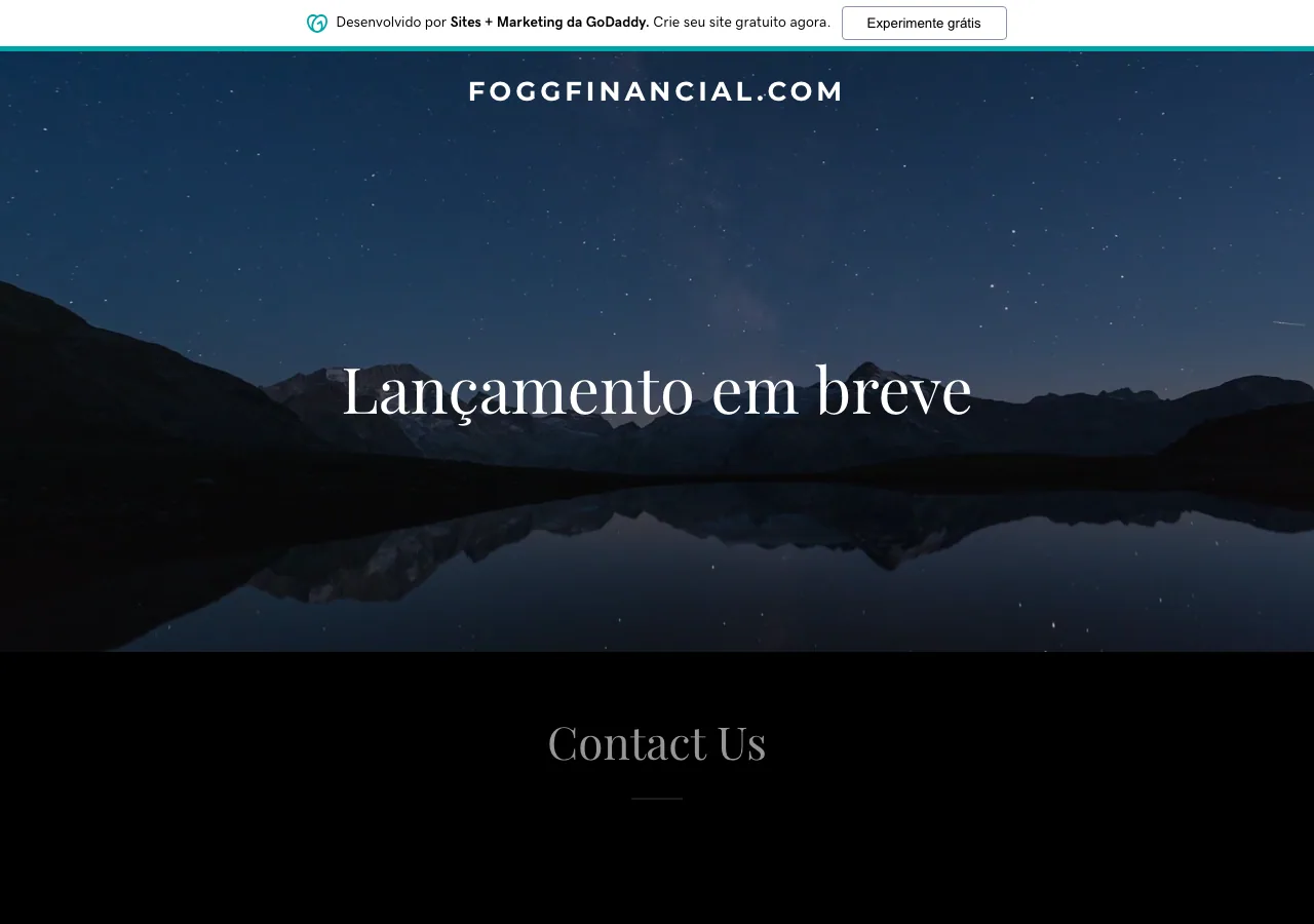 Fogg Financial website preview