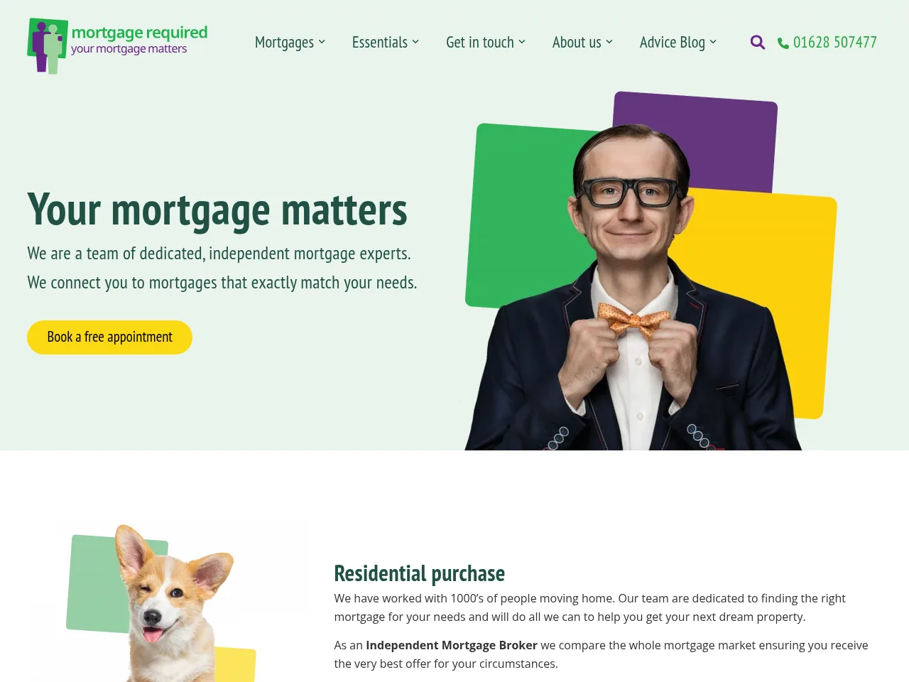 Mortgage Required website preview