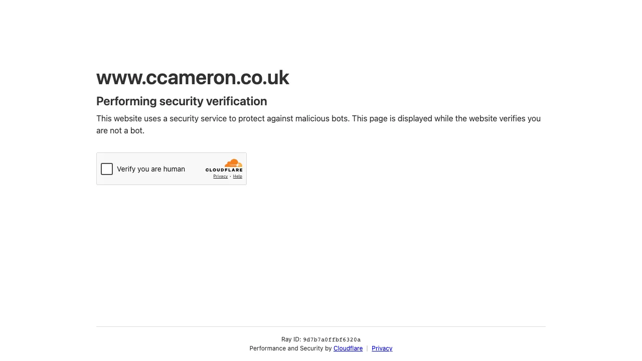 Charles Cameron & Associates website preview