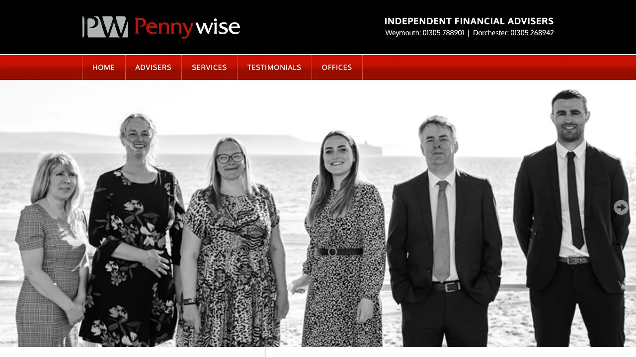 Pennywise website preview