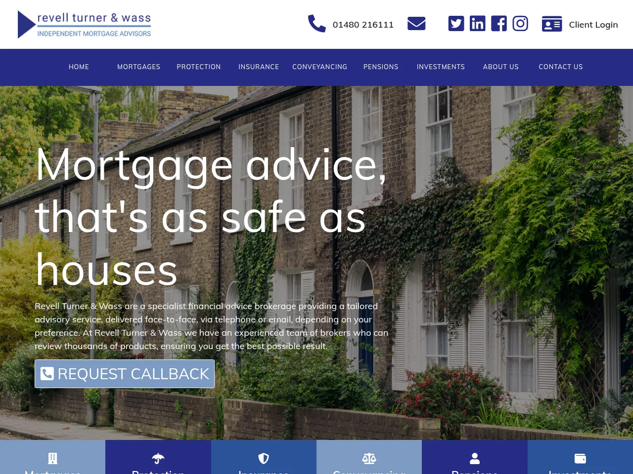 Revell Turner & Wass website preview