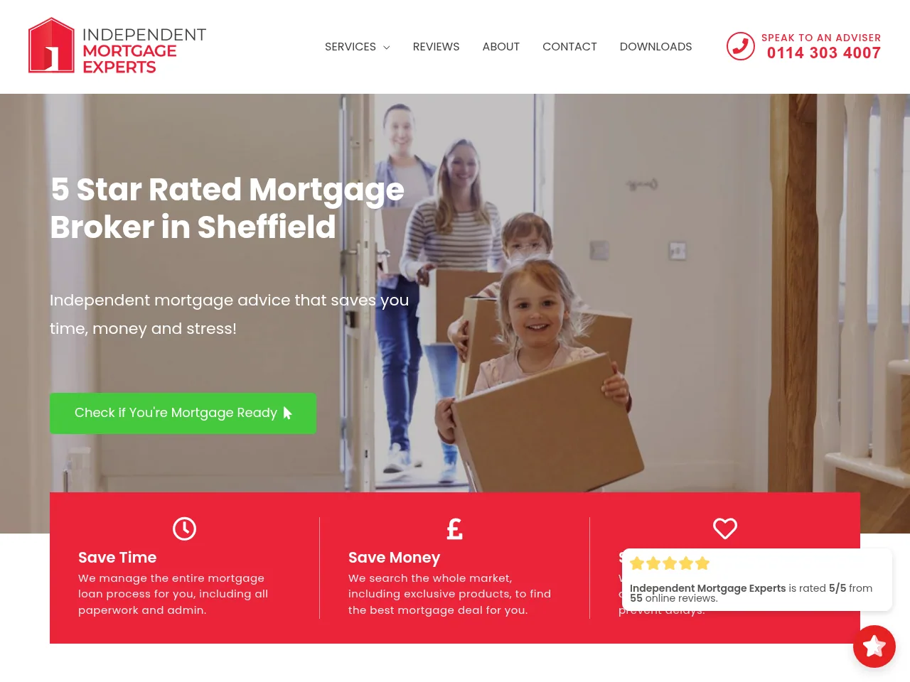Independent Mortgage Experts website preview
