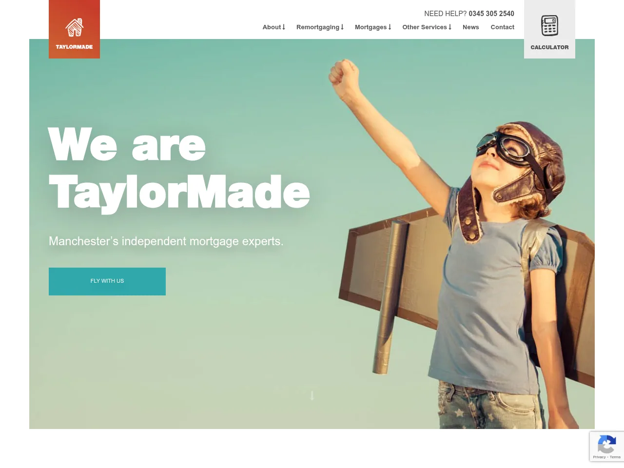 TaylorMade Finance website preview