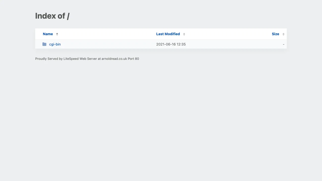 Arnold Read Financial Associates Ltd website preview