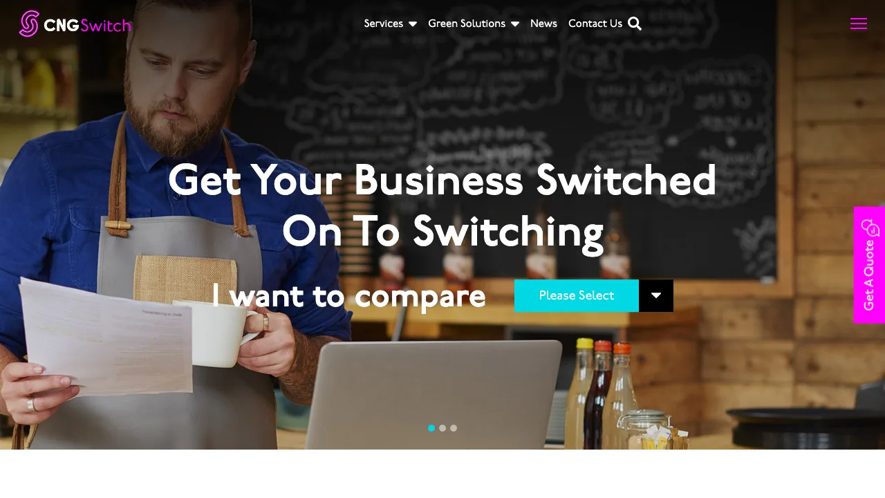 CNG Switch website preview
