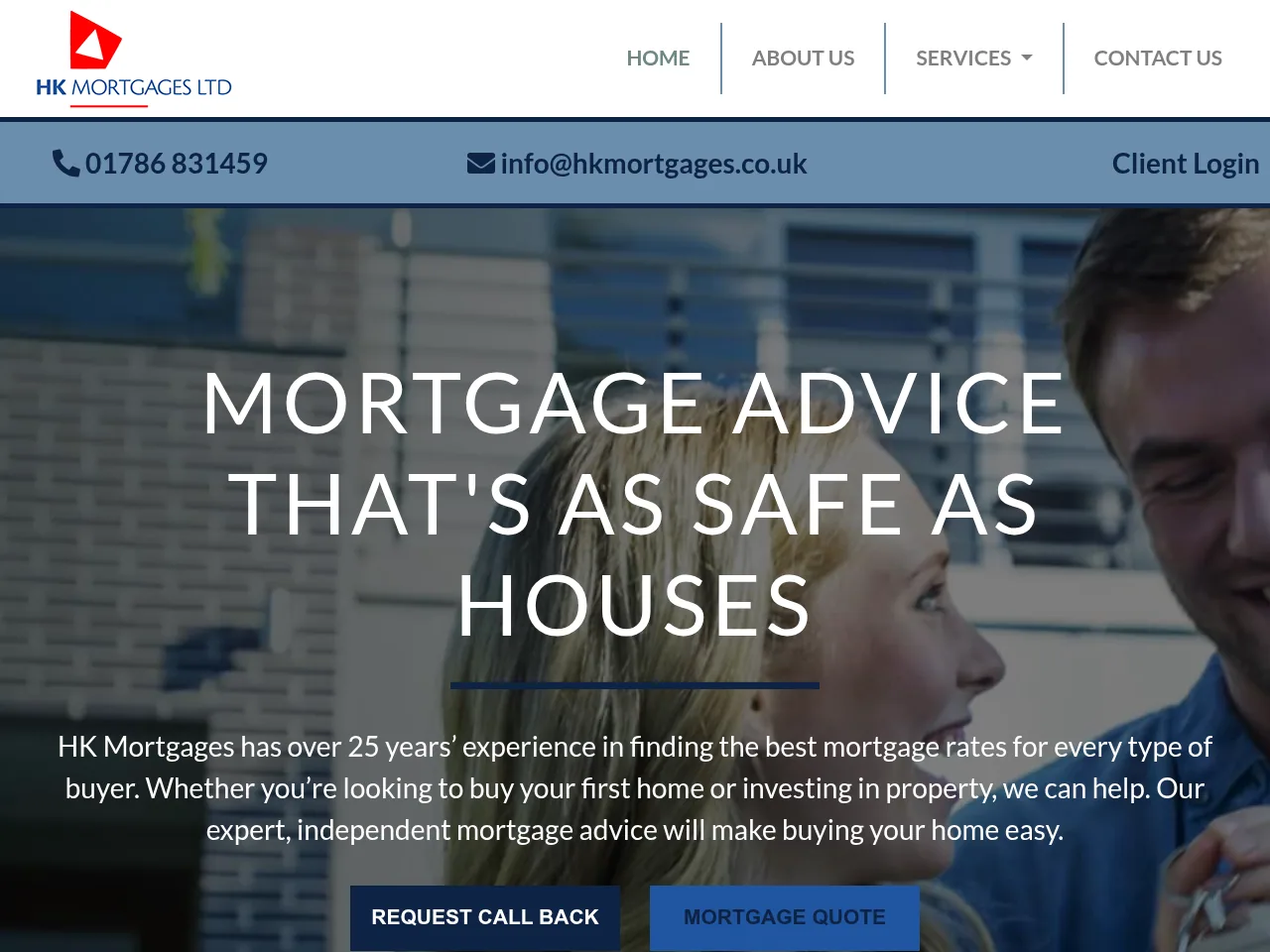 HK Mortgages website preview