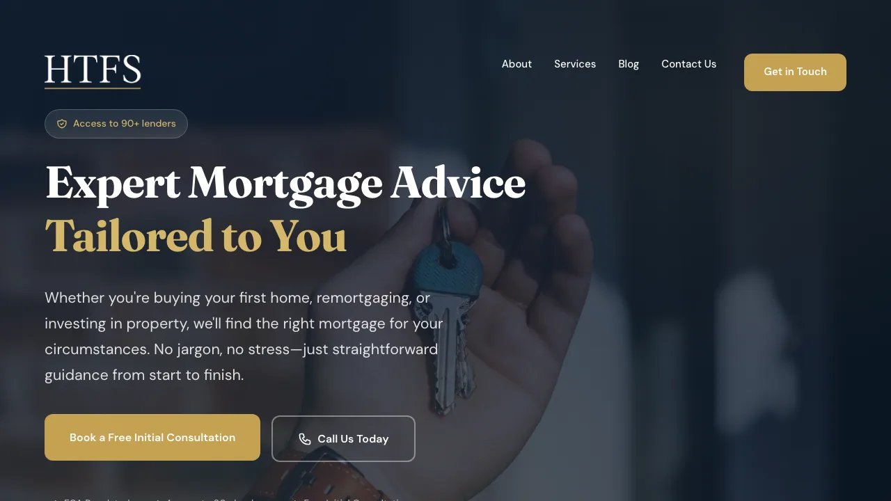 HTFS Limited website preview