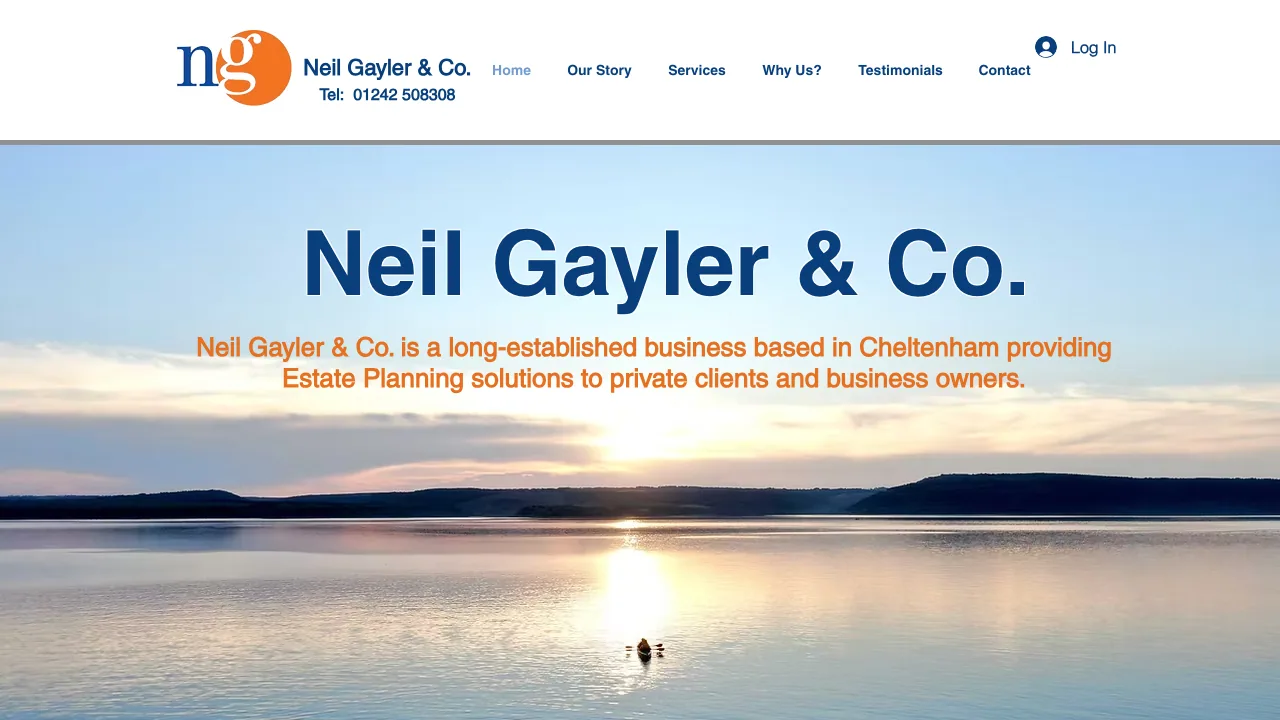 Neil Gayler & Co website preview