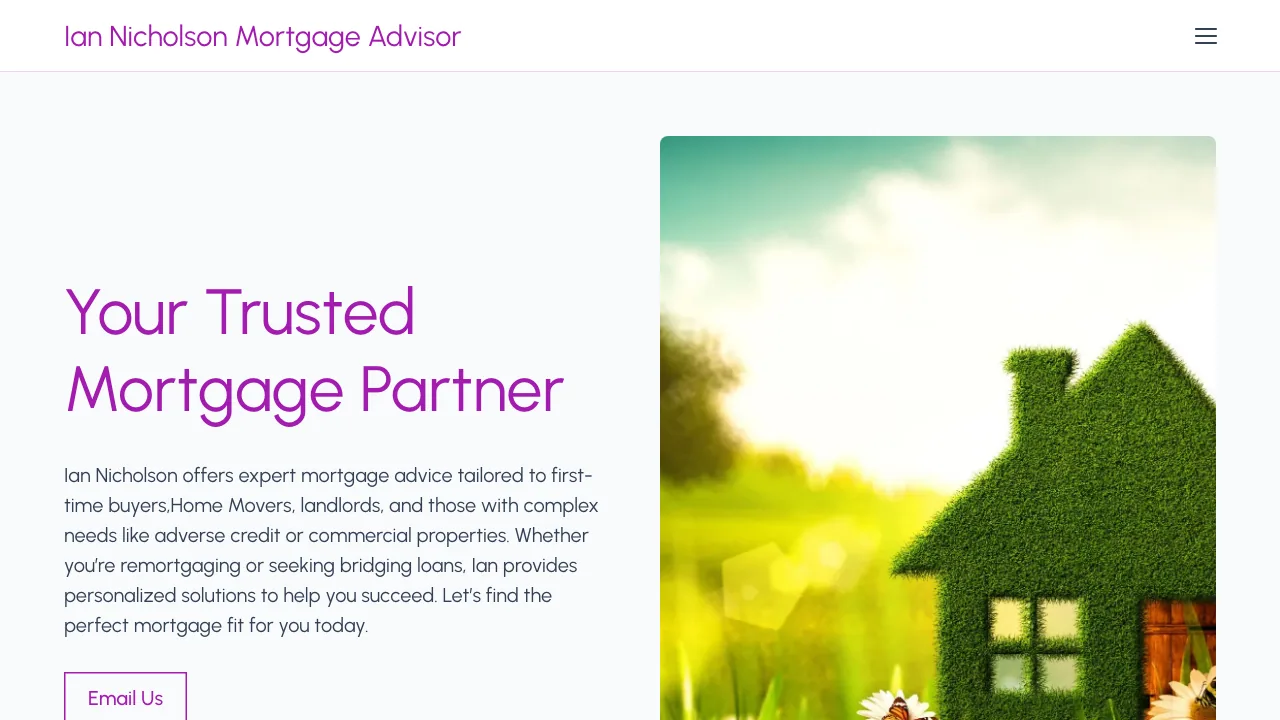 Ian Nicholson Mortgage Broker website preview