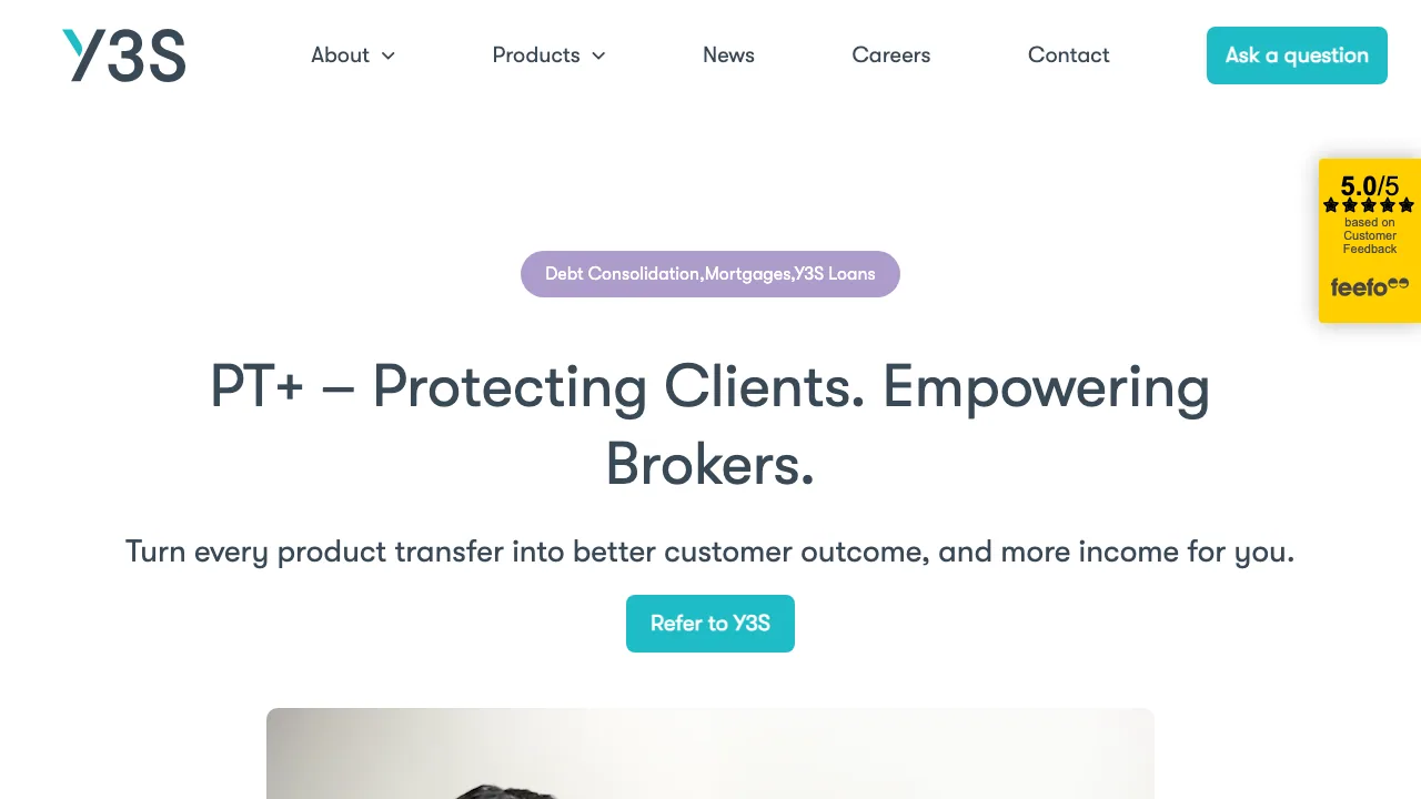 Y3S | Y3S Loans | Y3S Bridging & Commercial website preview