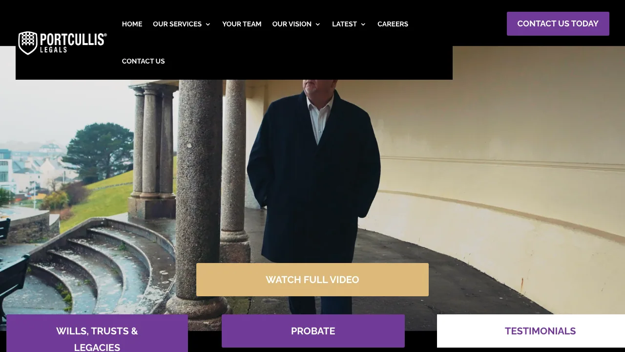 Wills Probate & Powers of Attorney website preview