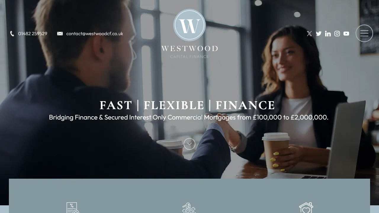 Westwood Capital Finance Limited website preview