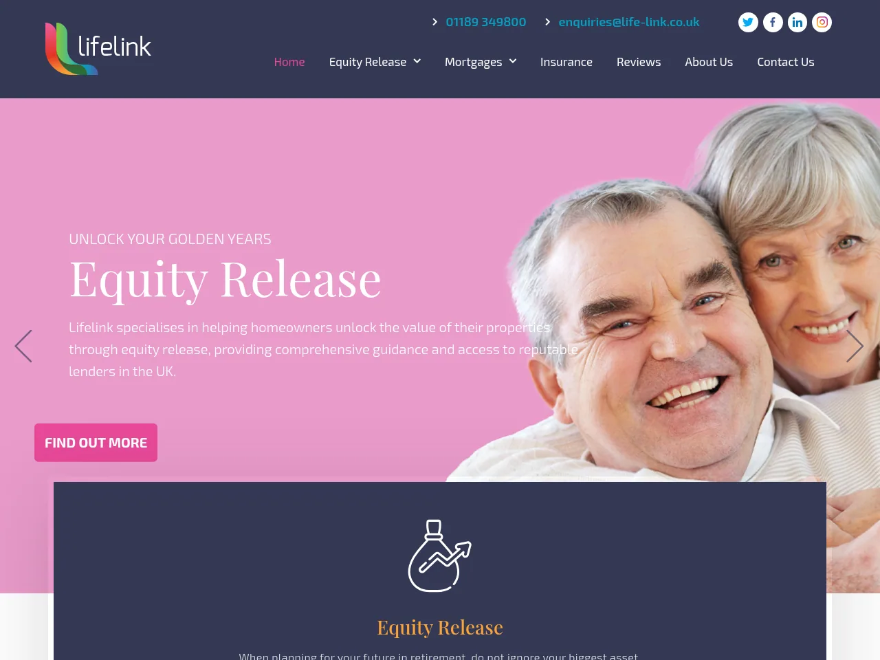 Lifelink website preview