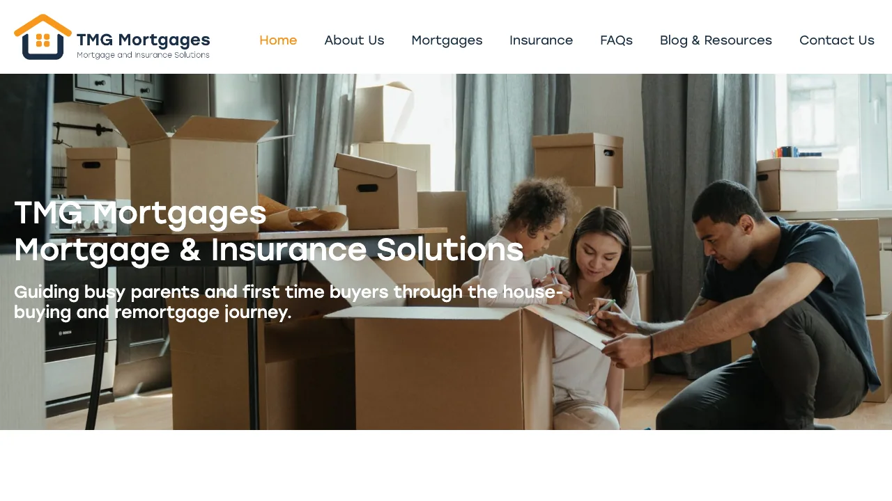 Iain Gopsill TMG Mortgages website preview