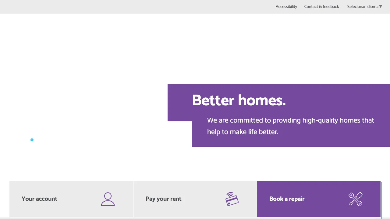 Watford Community Housing website preview