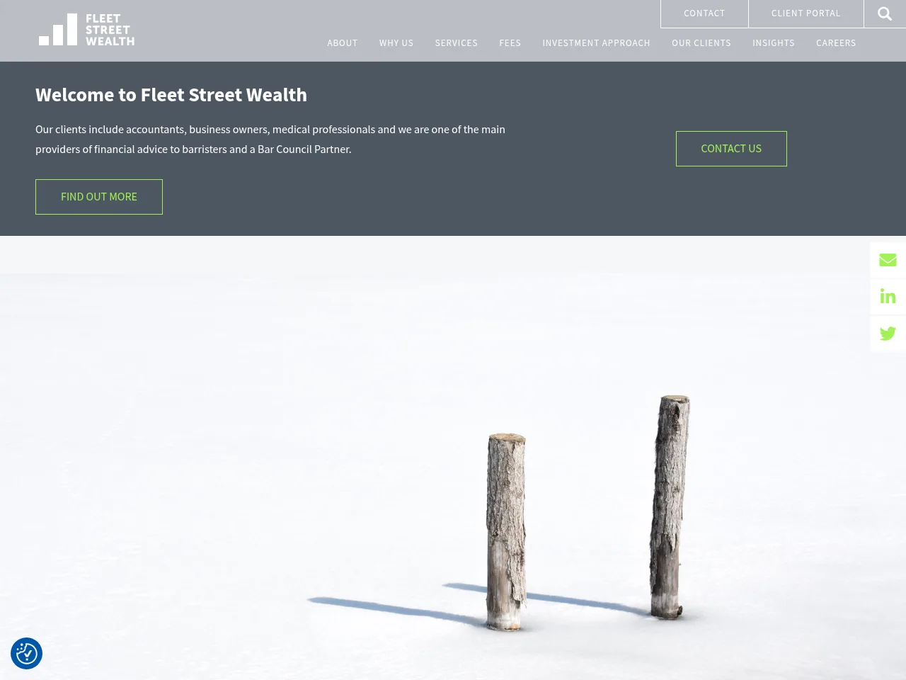 Fleet Street Wealth website preview