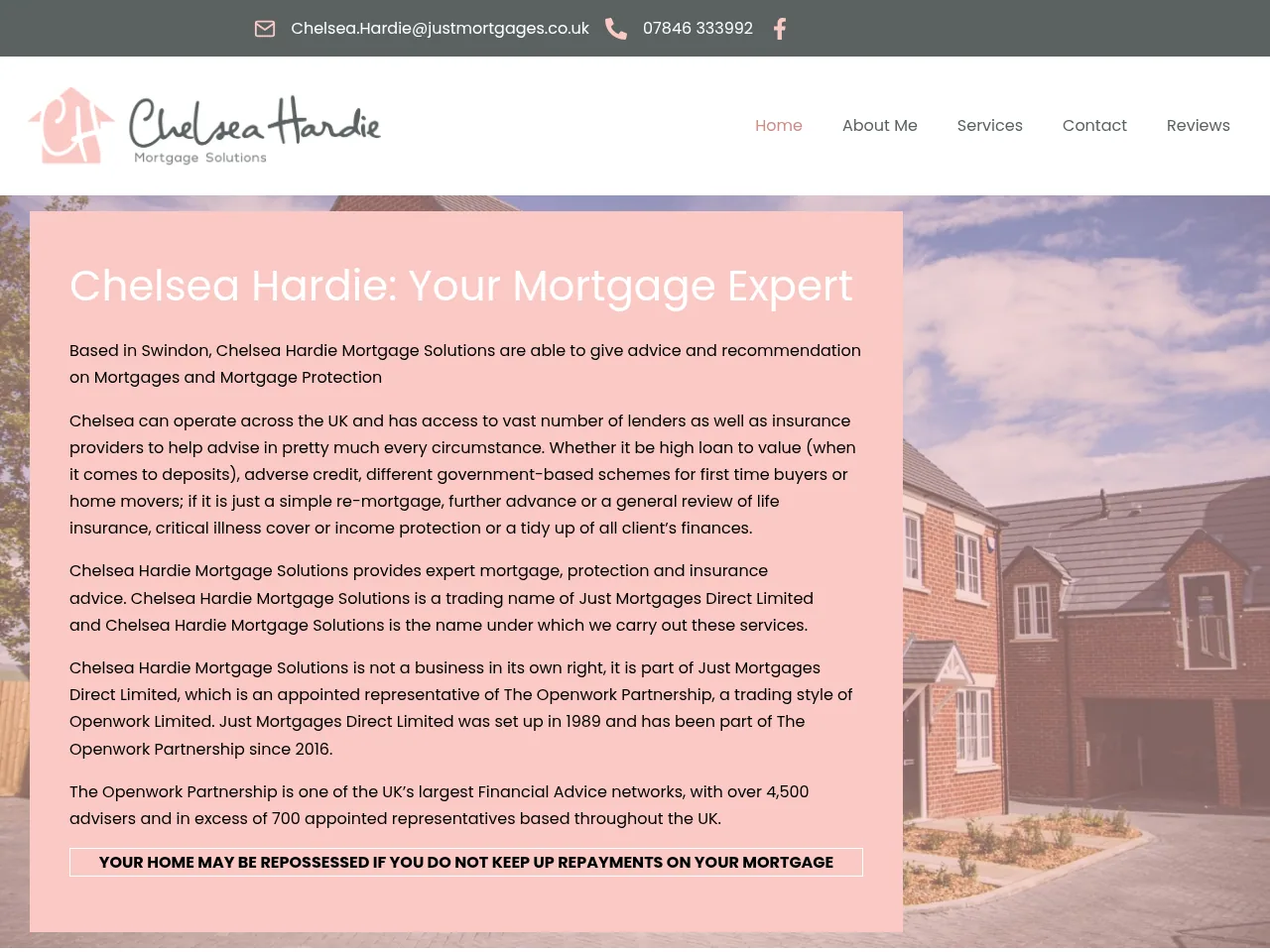Chelsea Hardie Mortgage Solutions website preview