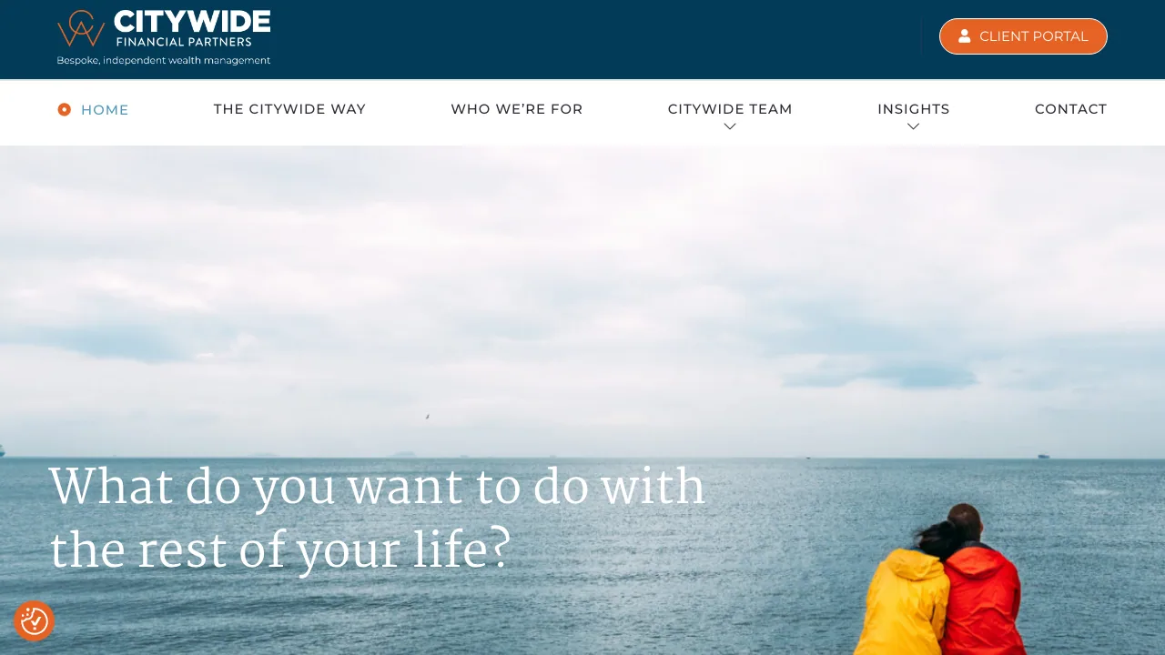 Citywide Financial Partners Limited website preview