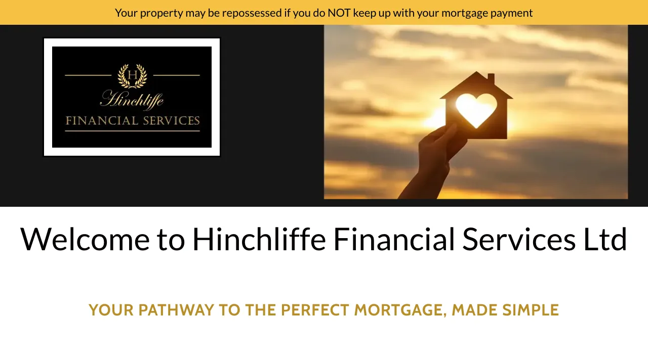 Hinchliffe Financial Services website preview
